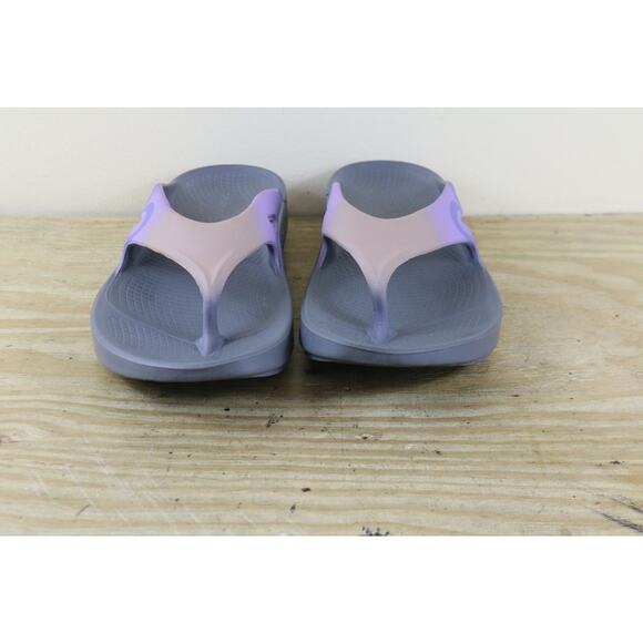 Oofos Ooahh Sport Mens 9 Multicolor Gray Recovery Slide Sandals Flip Flops main image 4